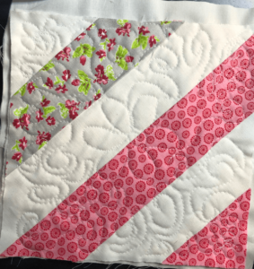 Simple Free motion quilt pattern